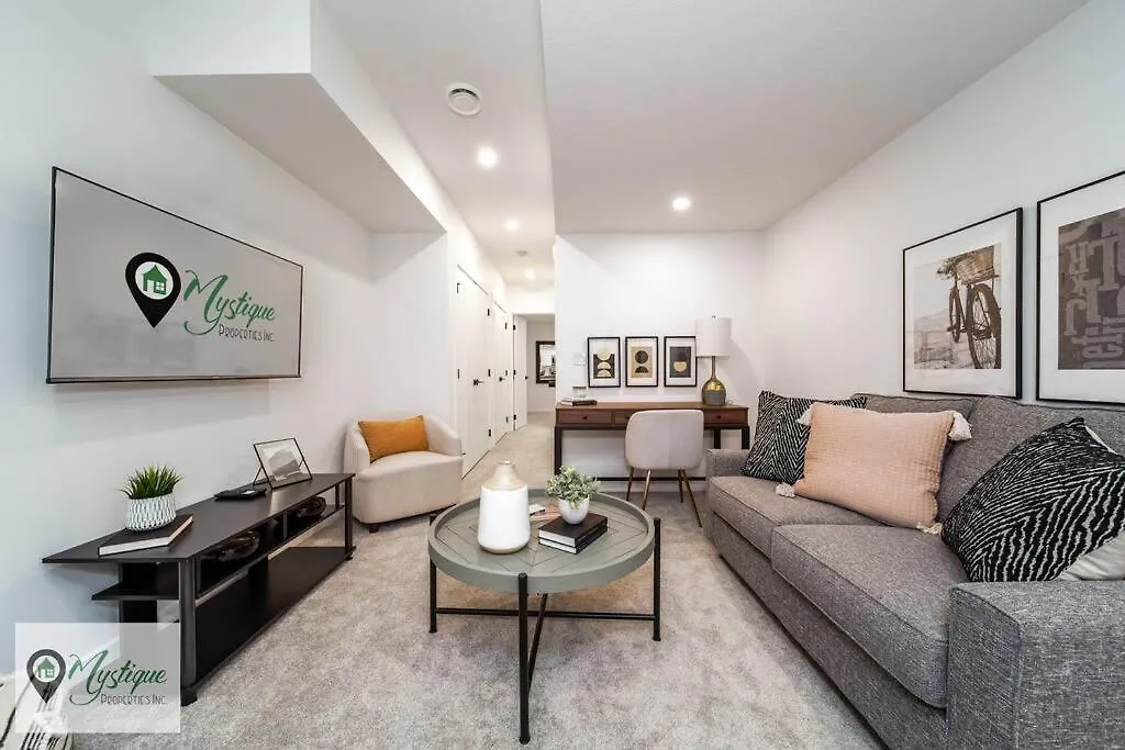 Modern Suite King Bed Near Whyte Ave And U Of A Wifi 埃德蒙顿 加拿大
